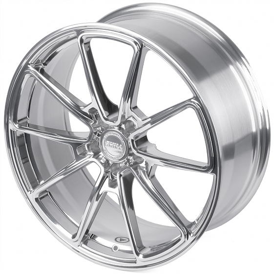 Кованые диски H260130T SKILL SL492-SB577 21 J8.5 ET30 5x120 66.1 зеркальная полировка: Фото 6