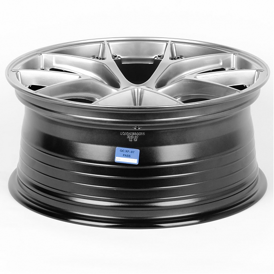 Литые диски 80539 BBS DQ004-SL051 18 J8 ET35 5x114.3 73.1 серебро тёмное: Фото 7