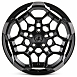 Кованые диски H250917P SKILL SV171-CS411 20 J8.5 ET20 5x127 71.5 чёрный матовый + полировка + тёмный