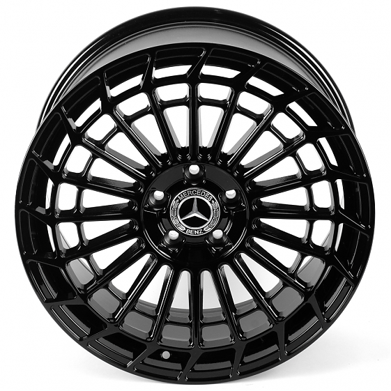 Литые диски 81737 Mercedes-Benz FC3140-SM217 20 J9.5 ET43 5x112 66.5 чёрный: Фото 3
