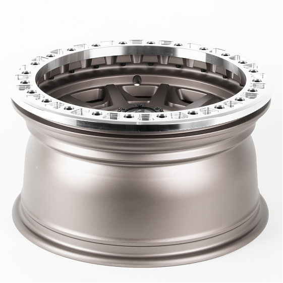 Литые диски 81318 FUEL 2628-SF058 17 J9 ET-10 5x150 110.1 бронза матовая + полированный бедлок: Фото 7
