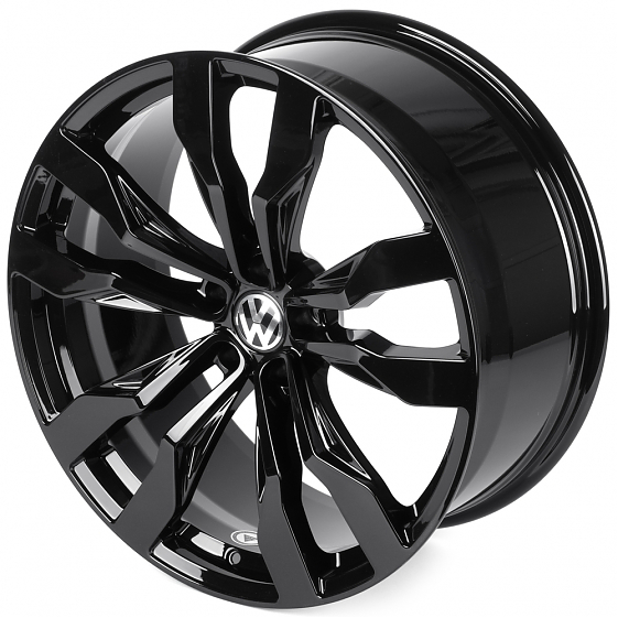 Кованые диски H250925T SKILL SL566-CS428 21 J9.5 ET31 5x112 66.6 чёрный глянцевый: Фото 6