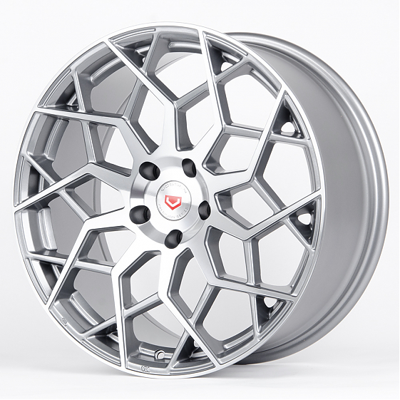 Литые диски 80817 Vossen BY01-SL051 18 J8 ET35 5x114.3 73.1 графит + полированные спицы под серым ла: Фото 4