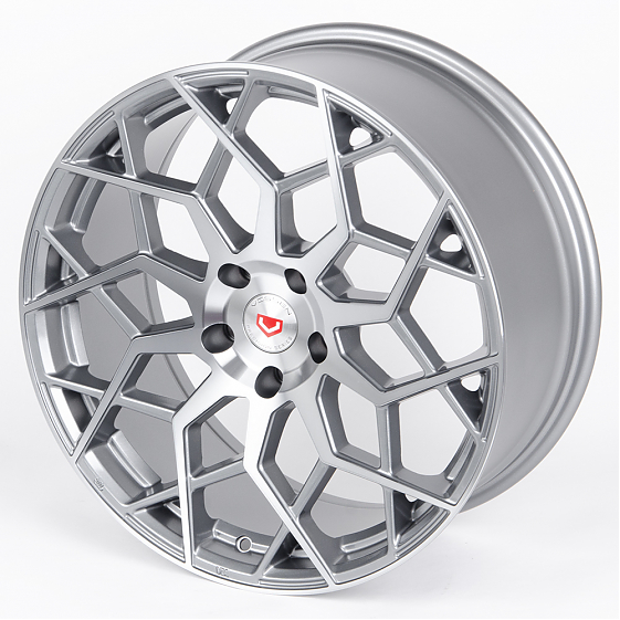 Литые диски 80817 Vossen BY01-SL051 18 J8 ET35 5x114.3 73.1 графит + полированные спицы под серым ла: Фото 5