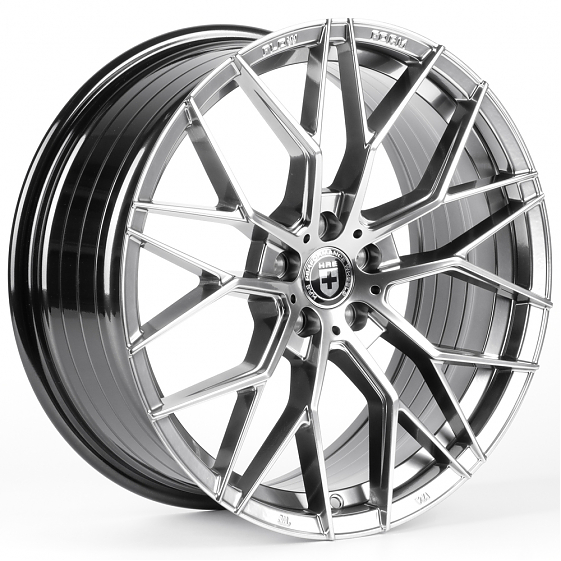 Литые диски 82404 HRE XF201 18 J8 ET40 5x100 73.1 серебро тёмное: Фото 4