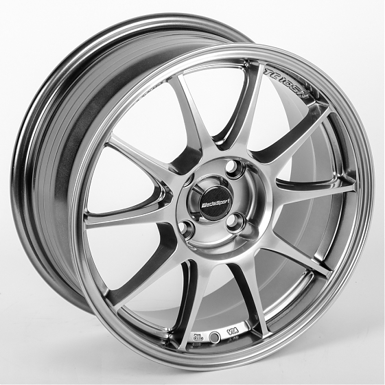 Литые диски 80342 Weds 1086X-SK135 15 J7 ET35 4x100 73.1 серебро тёмное: Фото 5