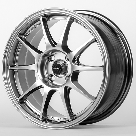 Литые диски 80342 Weds 1086X-SK135 15 J7 ET35 4x100 73.1 серебро тёмное: Фото 6