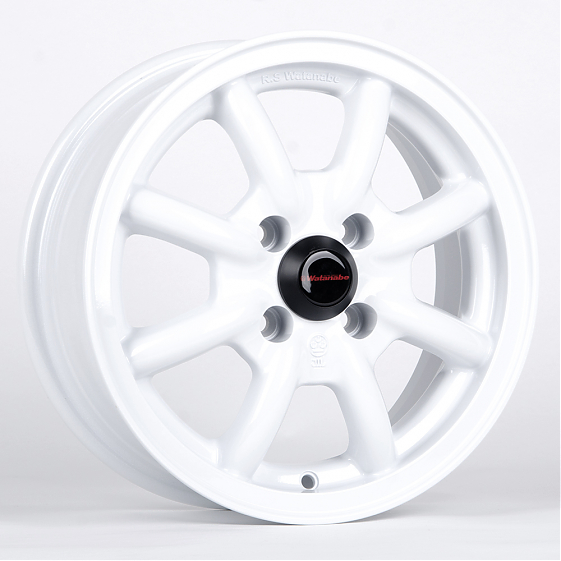 Литые диски 80754 Watanabe 2629-CS202 14 J5.5 ET40 4x100 60.1 белый глянцевый: Фото 3