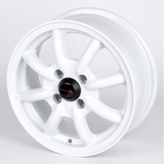 Литые диски 80754 Watanabe 2629-CS202 14 J5.5 ET40 4x100 60.1 белый глянцевый: Фото 5