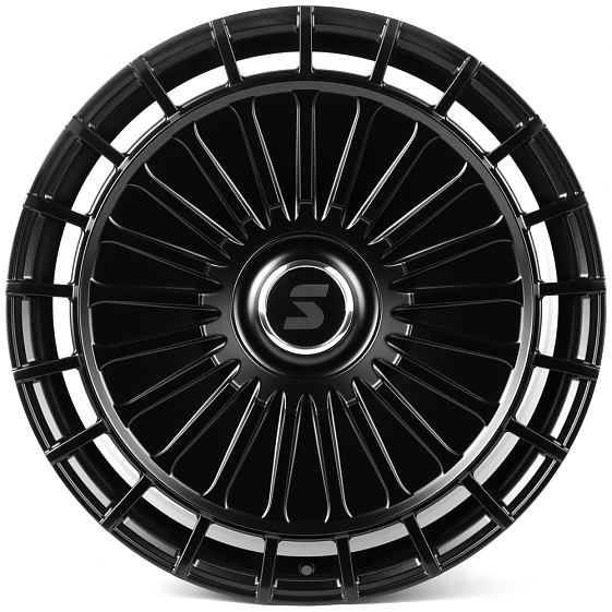 Кованые диски H260126V SKILL SL464-SK395 24 J10 ET35 5x108 63.4 чёрный матовый: Фото 1