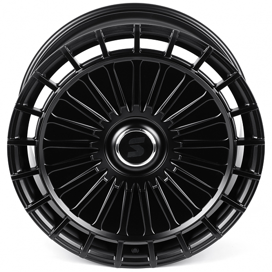 Кованые диски H260126V SKILL SL464-SK395 24 J10 ET35 5x108 63.4 чёрный матовый: Фото 3