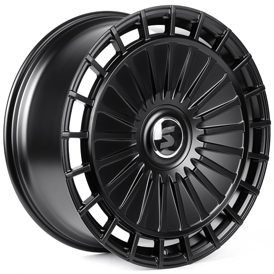 Кованые диски H260126V SKILL SL464-SK395 24 J10 ET35 5x108 63.4 чёрный матовый: Фото 4