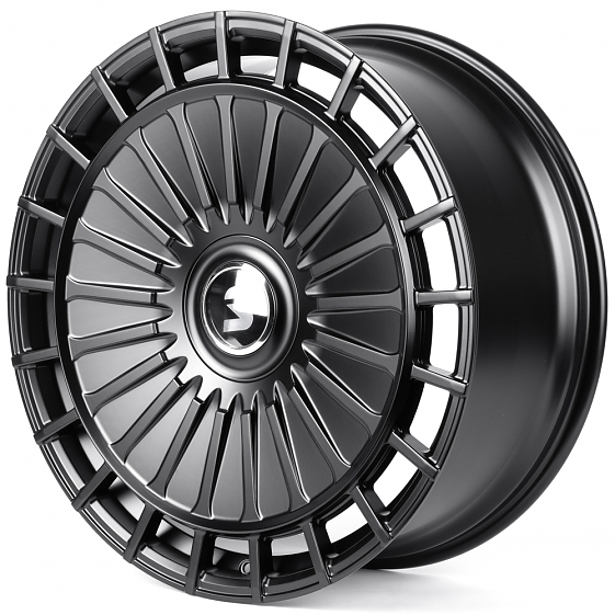 Кованые диски H260126V SKILL SL464-SK395 24 J10 ET35 5x108 63.4 чёрный матовый: Фото 5