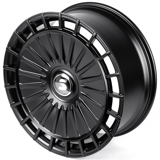 Кованые диски H260126V SKILL SL464-SK395 24 J10 ET35 5x108 63.4 чёрный матовый: Фото 6