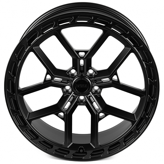 Кованые диски H241202J SKILL SL399-SK364 22 J9.5 ET35 5x120 72.6 чёрный матовый: Фото 3