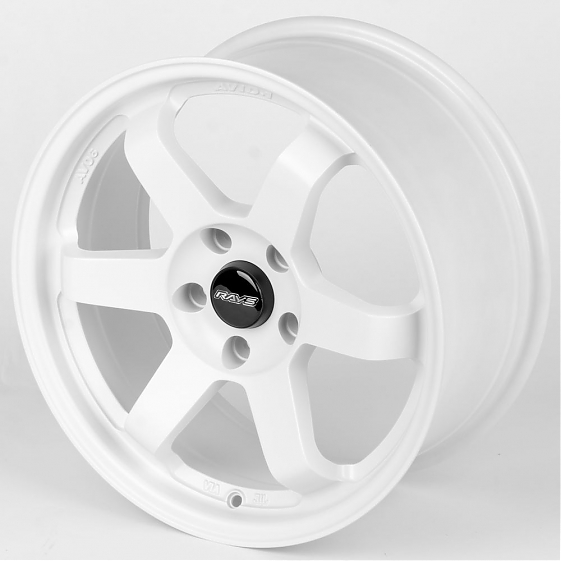 Литые диски 80591 Rays E500-SL043 17 J8 ET35 5x114.3 73.1 белый: Фото 5