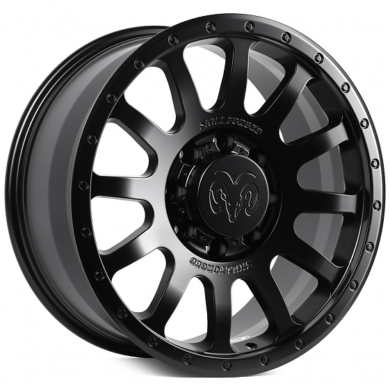 Кованые диски H250918i SKILL SV425-SK333 20 J9 ET29 8x165.1 121.3 чёрный матовый: Фото 6
