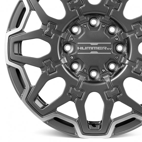 Кованые диски H240313D SKILL SV317-SV325 22 J9 ET29 8x165.1 117 графит + полированные спицы: Фото 4