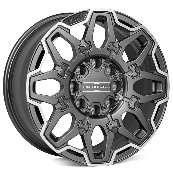 Кованые диски H240313D SKILL SV317-SV325 22 J9 ET29 8x165.1 117 графит + полированные спицы: Фото 7