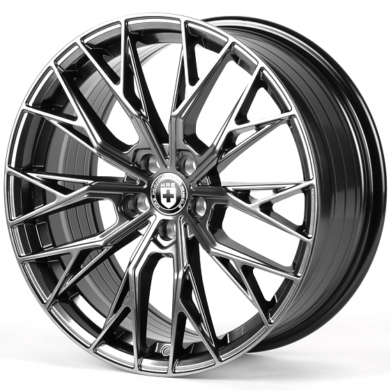Литые диски 82463 HRE XF015 17 J7.5 ET35 5x114.3 73.1 серебро тёмное: Фото 5