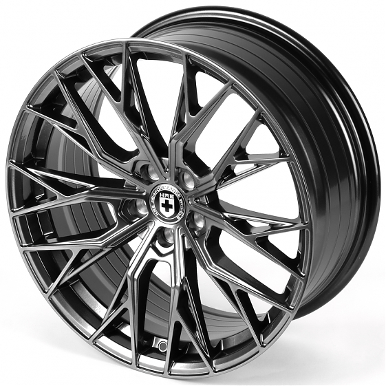 Литые диски 82463 HRE XF015 17 J7.5 ET35 5x114.3 73.1 серебро тёмное: Фото 6