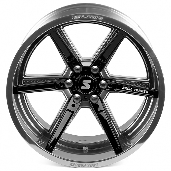 Кованые диски H240507H SKILL SD102-SL101 22 J12 ET-44 6x139.7 77.8 зеркальная полировка: Фото 3