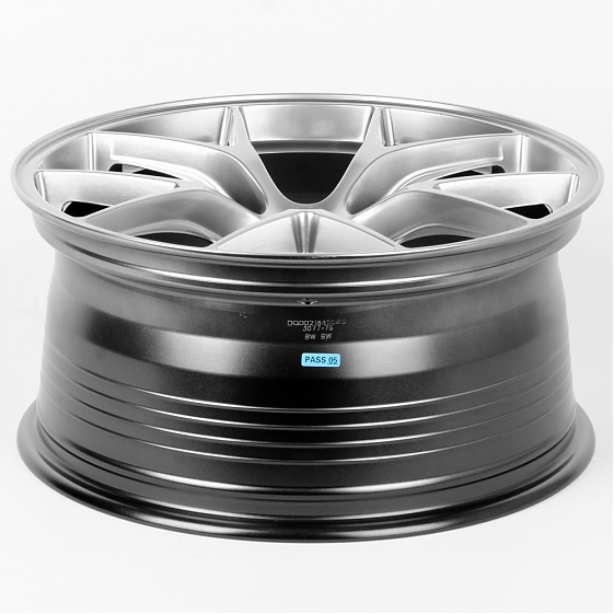 Литые диски 80531 BBS DQ002-SK164 18 J8.5 ET38 5x114.3 73.1 серебро тёмное: Фото 7