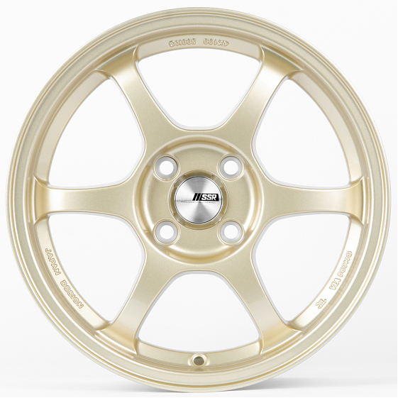 Литые диски 80406 SSR ZT517-CS214 15 J7 ET35 4x100 73.1 золото: Фото 1