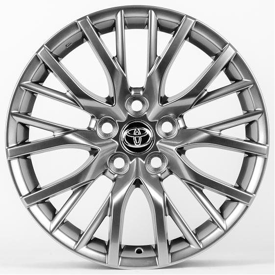 Литые диски 80418 Toyota/Lexus ZT708-SV272 17 J7.5 ET40 5x114.3 60.1 серебро тёмное: Фото 1