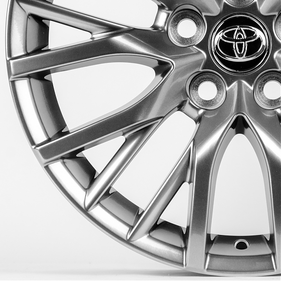 Литые диски 80418 Toyota/Lexus ZT708-SV272 17 J7.5 ET40 5x114.3 60.1 серебро тёмное: Фото 2