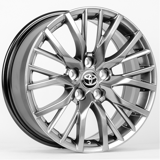 Литые диски 80418 Toyota/Lexus ZT708-SV272 17 J7.5 ET40 5x114.3 60.1 серебро тёмное: Фото 4