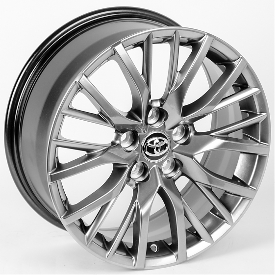 Литые диски 80418 Toyota/Lexus ZT708-SV272 17 J7.5 ET40 5x114.3 60.1 серебро тёмное: Фото 5