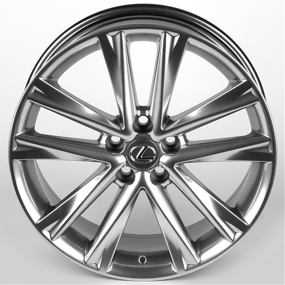 Литые диски 81820 Lexus iV-298-SM183 19 J7.5 ET35 5x114.3 60.1 серебро тёмное: Фото 3