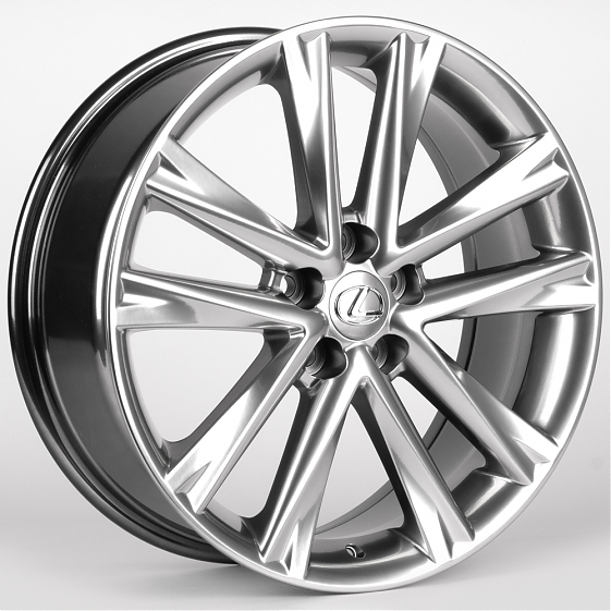 Литые диски 81820 Lexus iV-298-SM183 19 J7.5 ET35 5x114.3 60.1 серебро тёмное: Фото 4