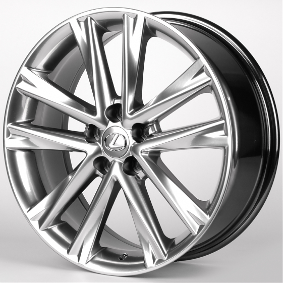 Литые диски 81820 Lexus iV-298-SM183 19 J7.5 ET35 5x114.3 60.1 серебро тёмное: Фото 5