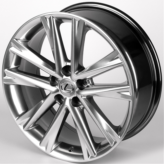 Литые диски 81820 Lexus iV-298-SM183 19 J7.5 ET35 5x114.3 60.1 серебро тёмное: Фото 6