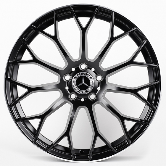 Литые диски 81068 Mercedes-Benz DQ026-CT367 19 J8.5 ET36 5x112 66.6 чёрный матовый: Фото 1