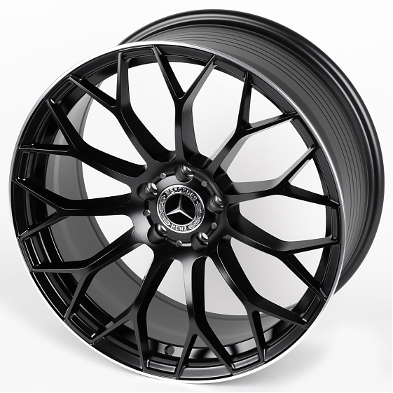 Литые диски 81068 Mercedes-Benz DQ026-CT367 19 J8.5 ET36 5x112 66.6 чёрный матовый: Фото 6