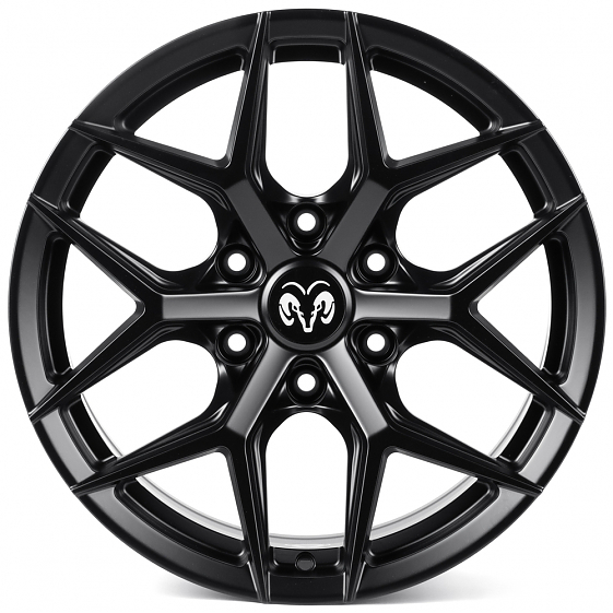 Кованые диски H260202C SKILL SV125-SV421 18 J9 ET19 6x139.7 77.8 чёрный матовый: Фото 1