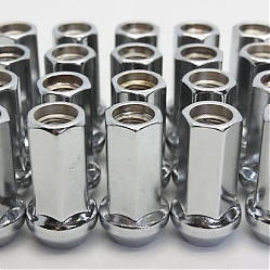 Комплект гаек 20051 Wheel Lock конус 12x1,5 серебро HEX 17