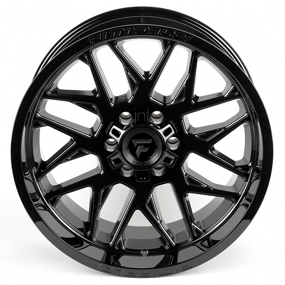 Литые диски 81286 Fittipaldi FA19B-CT381 20 J10 ET-19 6x135/6x139.7 106.1 чёрный глянцевый: Фото 3