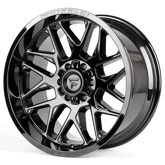Литые диски 81286 Fittipaldi FA19B-CT381 20 J10 ET-19 6x135/6x139.7 106.1 чёрный глянцевый: Фото 5