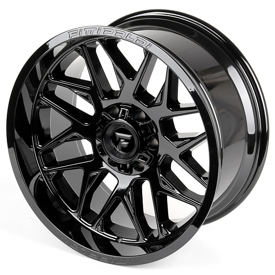 Литые диски 81286 Fittipaldi FA19B-CT381 20 J10 ET-19 6x135/6x139.7 106.1 чёрный глянцевый: Фото 6