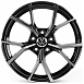 Литые диски 81731 Volkswagen FC3112-SM155 17 J7.5 ET35 5x112 57.1 чёрный + полированные спицы