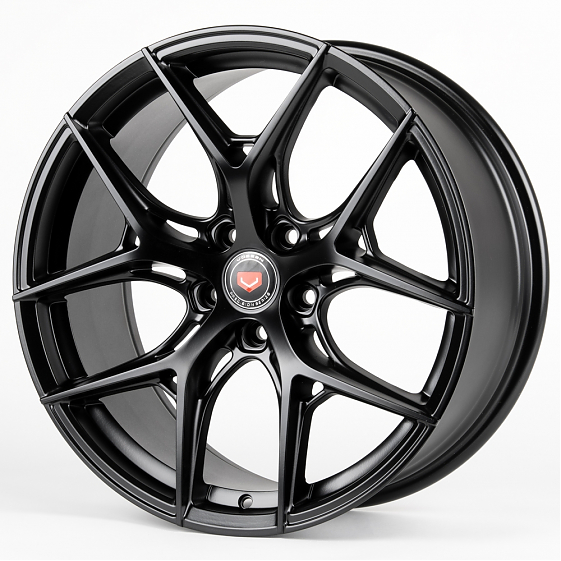 Литые диски 81228 Vossen 5069X-SL064 19 J8.5 ET35 5x112 72.6 чёрный матовый: Фото 5