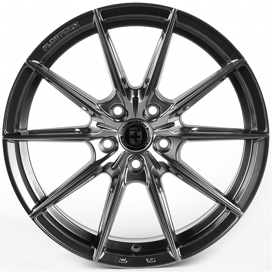 Литые диски 82106 HRE IVF-005-SM155 17 J7.5 ET35 5x100 73.1 серебро тёмное: Фото 1
