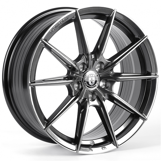 Литые диски 82106 HRE IVF-005-SM155 17 J7.5 ET35 5x100 73.1 серебро тёмное: Фото 4