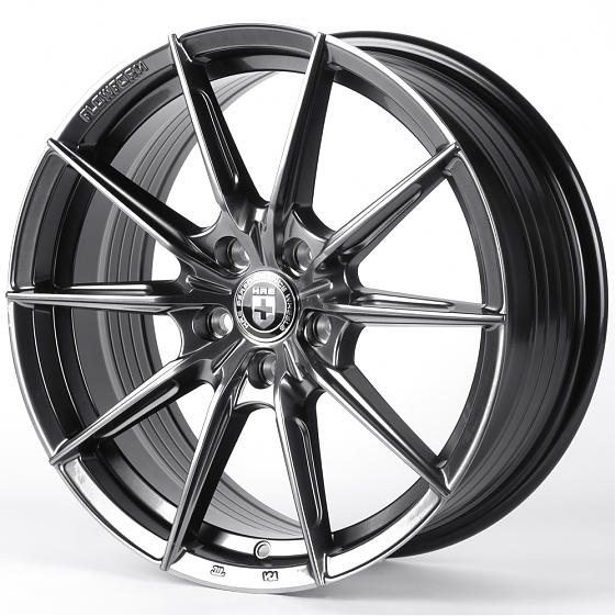 Литые диски 82106 HRE IVF-005-SM155 17 J7.5 ET35 5x100 73.1 серебро тёмное: Фото 5