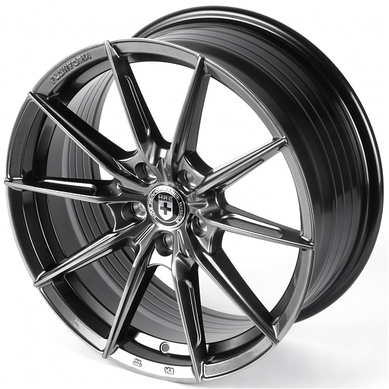 Литые диски 82106 HRE IVF-005-SM155 17 J7.5 ET35 5x100 73.1 серебро тёмное: Фото 6