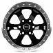 Кованые диски 221109S SKILL SB077-SV276 17 J9.5 ET-44 6x139.7 106.1 чёрный + полированный обод